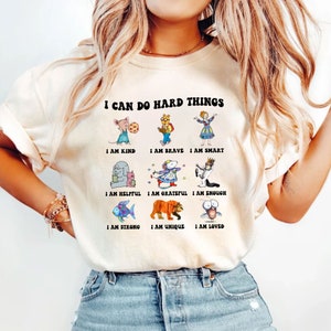 Children's Character Affirmations Png, I Still Read Children's Books Png, I Can Do Hard Things Teacher Png, Back To School Png, Kindergarten