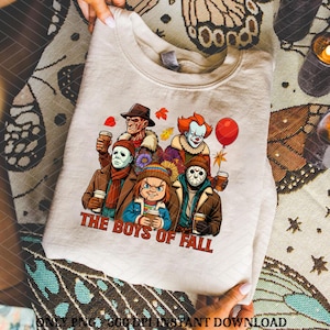 The Boys Of Fall Png, Friends Horror Characters Png, Happy Halloween Png, Horror Movie Killers Png, Scary Png, Halloween Png