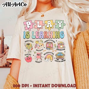 Retro play is learning Png, Back To School Png, First Day of School Png, Retro Teacher Png, Teacher Appreciation, Teacher Sublimation
