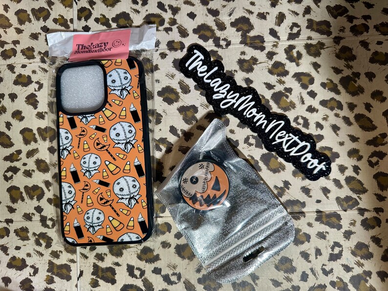 Sam Trick or Treat Phone Case Trick or Treat Phone Cases Horror Gift