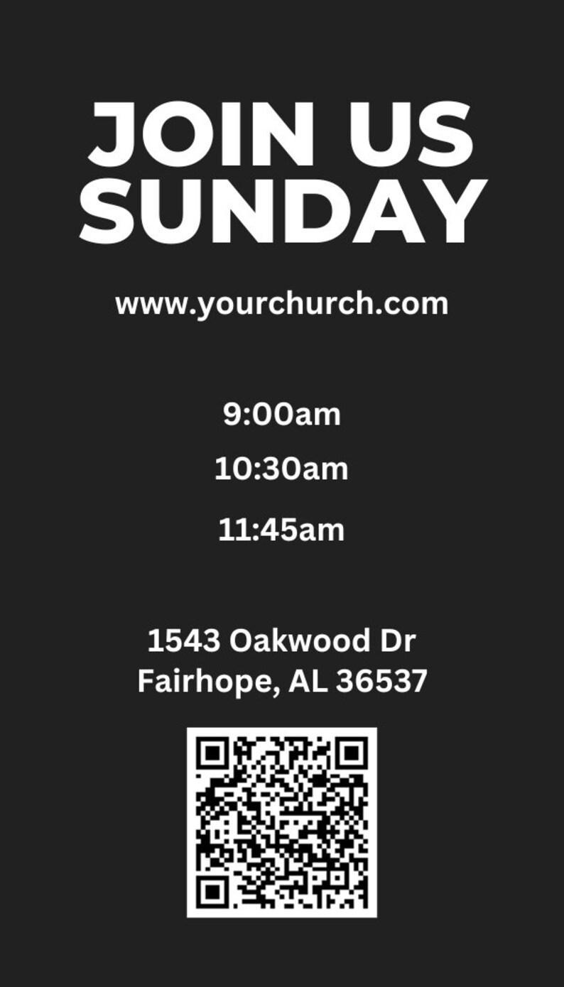 Church Invites Cards. You're Invited,rounded Corners, an Editable