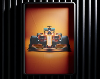 Car Poster Formula 1 Race Car Digital Poster Exotic Car Wall Art Race Car Birthday Gift Car Poster Gift for Car Enthusiasts