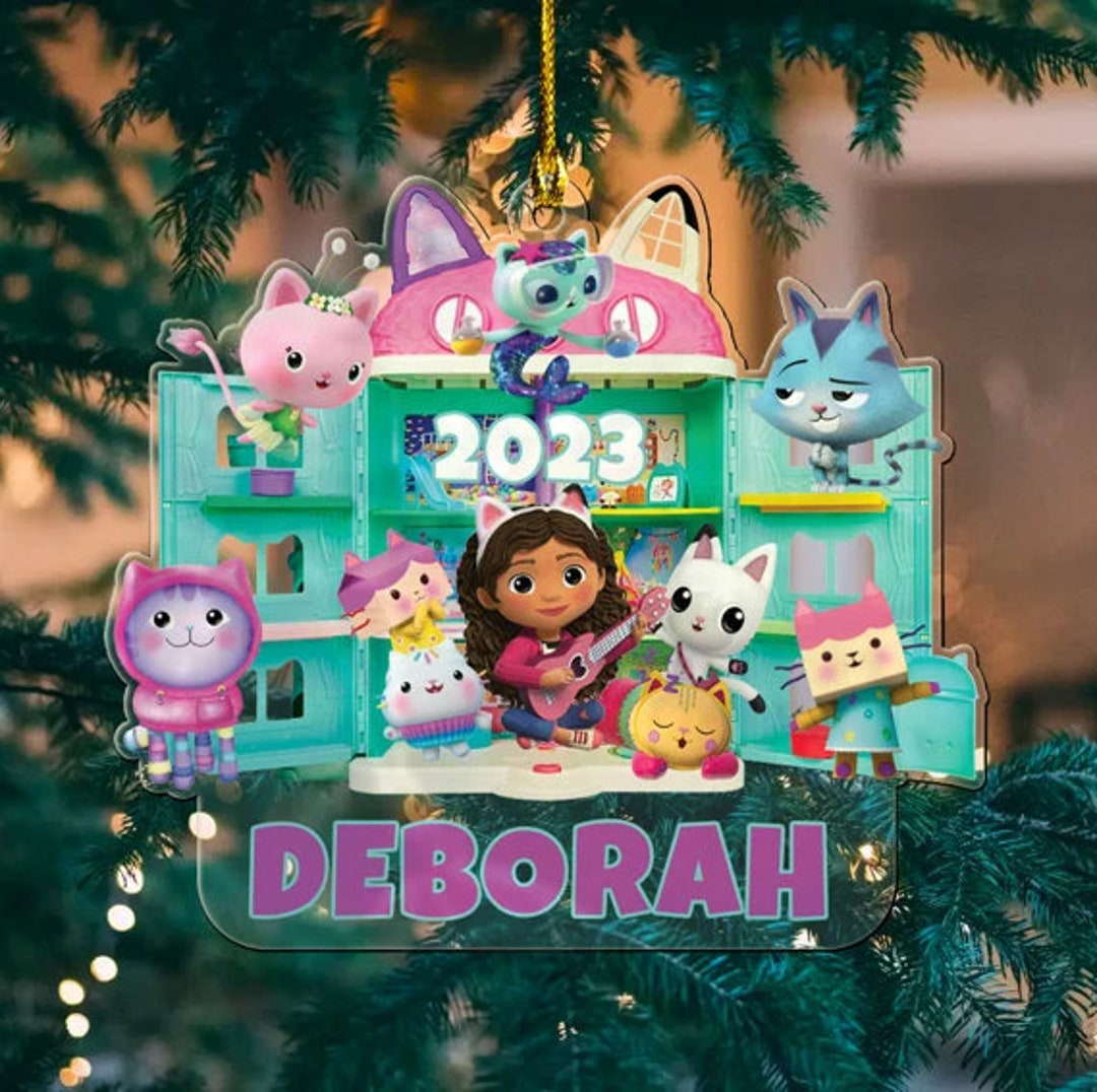 Gabby's Dollhouse Ornament 2023 Christmas Gabby Ornament Etsy UK