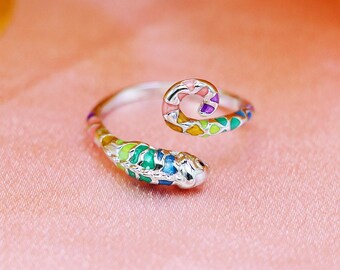 Mood Ring For Women - Oval Moon Stone Color Changing Ring In 925 Sterling Silver (Size 10)