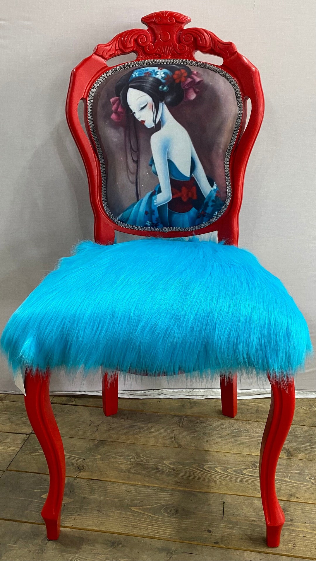 Japanese Lady Chair Etsy
