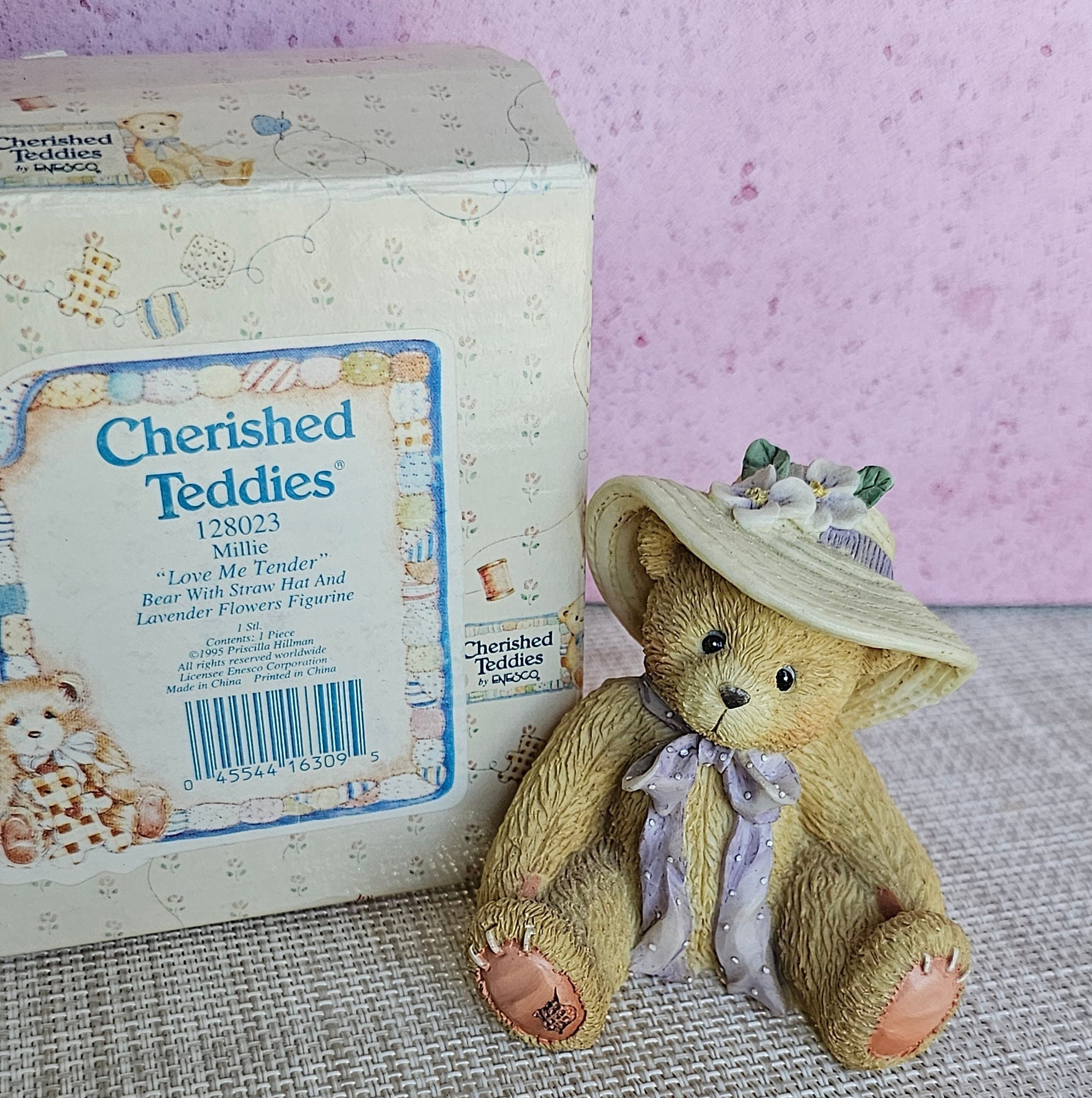 Vintage Cherished Teddies 1996 Limited Edition Figure Figurine