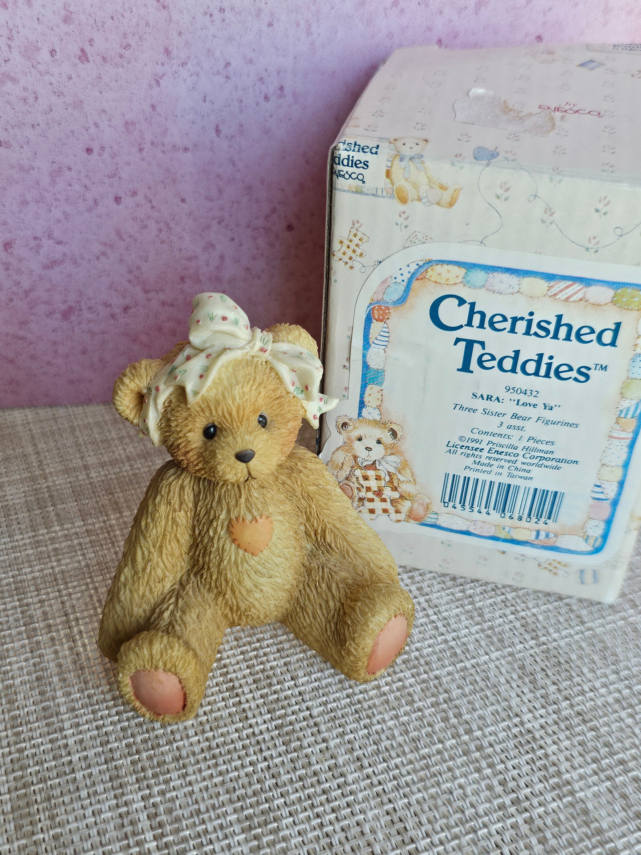 cherished テディベア置物 Cherished teddy bear - Etsy 日本