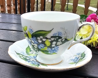 Vintage Royal Albert Lily of the Valley Cup and Saucer - Etsy 日本