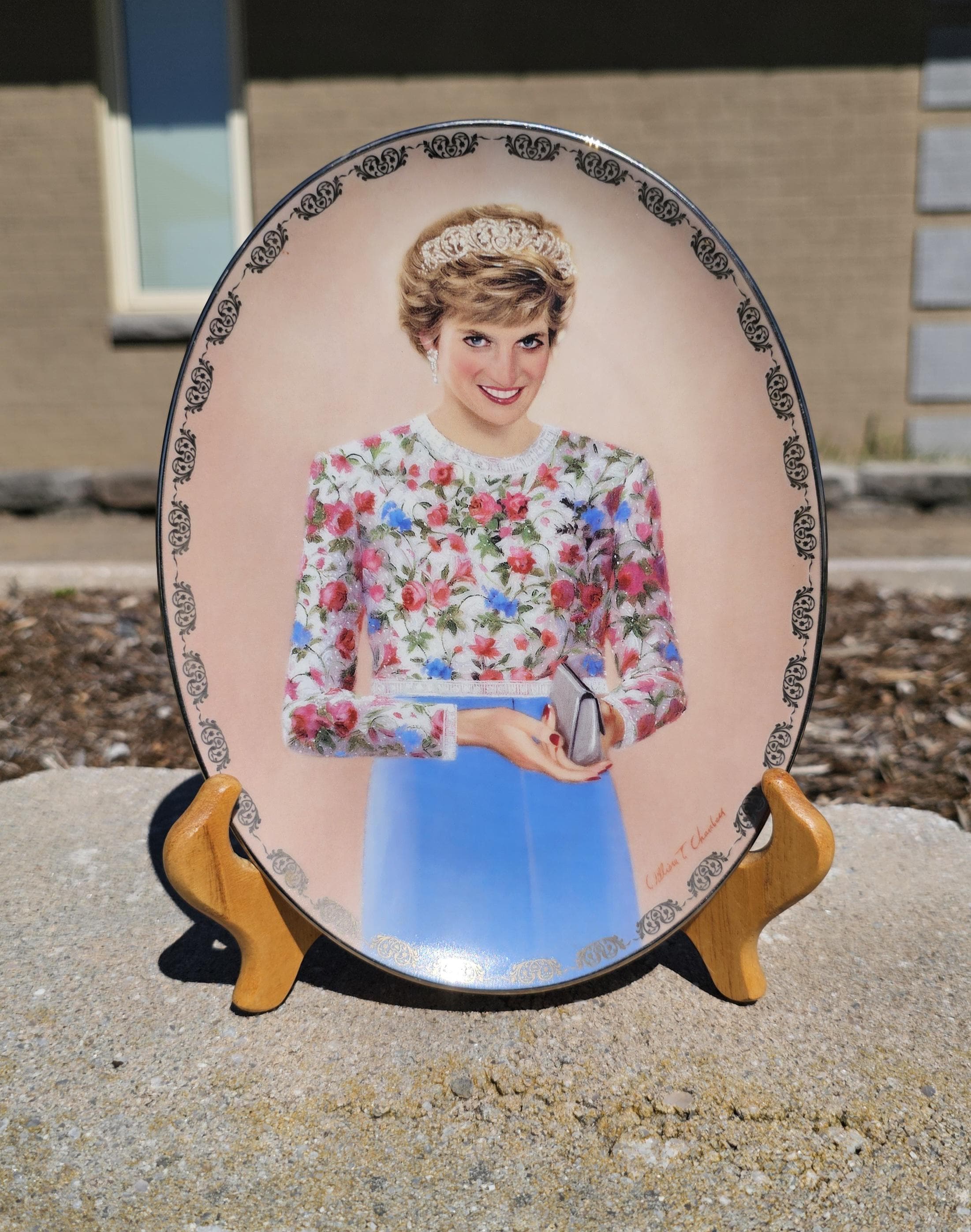 Diana, Princess of Wales Plate - Etsy Diana, Princess of Wales Plate - Etsy