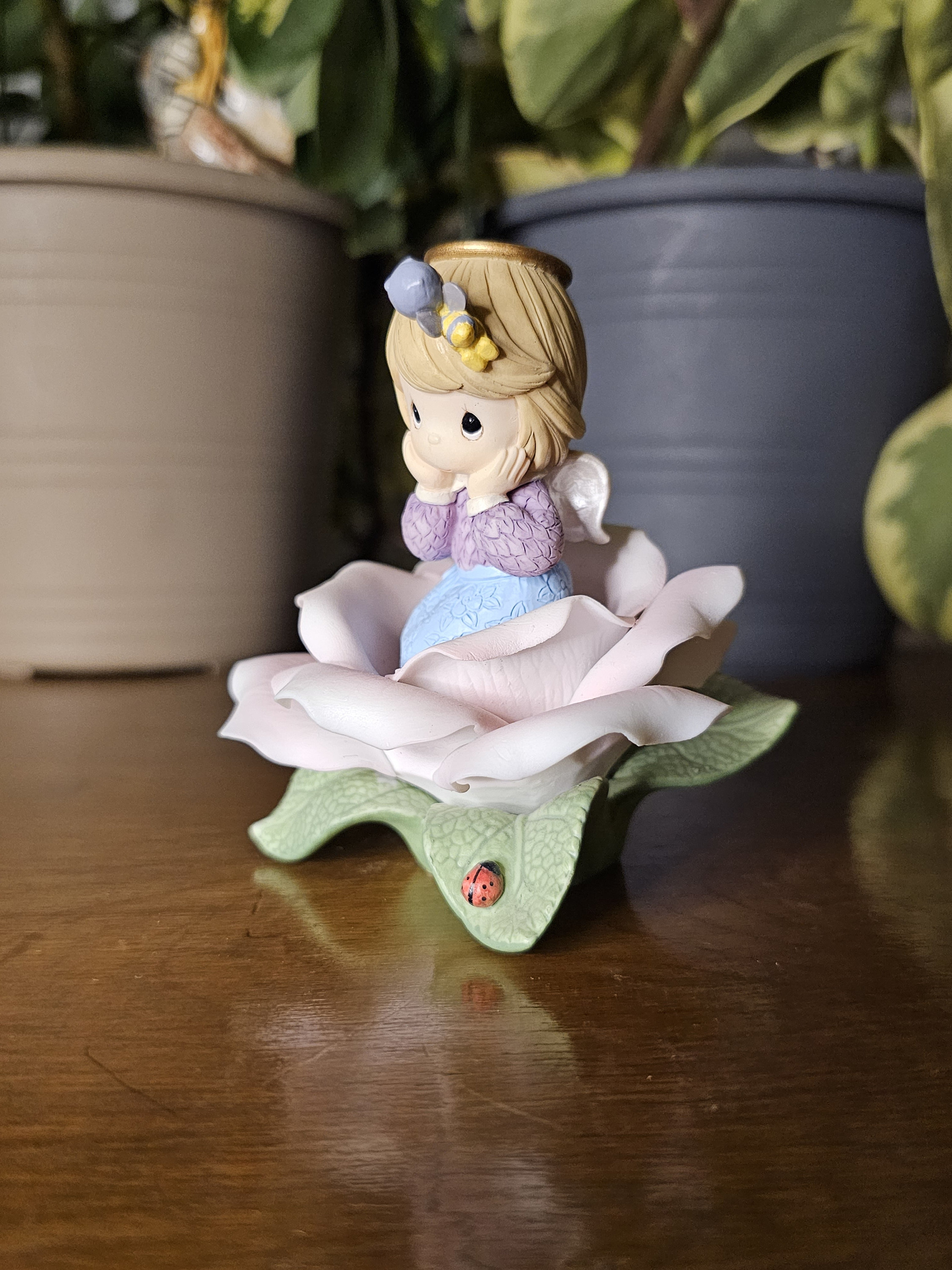 Enesco Precious Moments Vintage Figurine Figure From Expressive