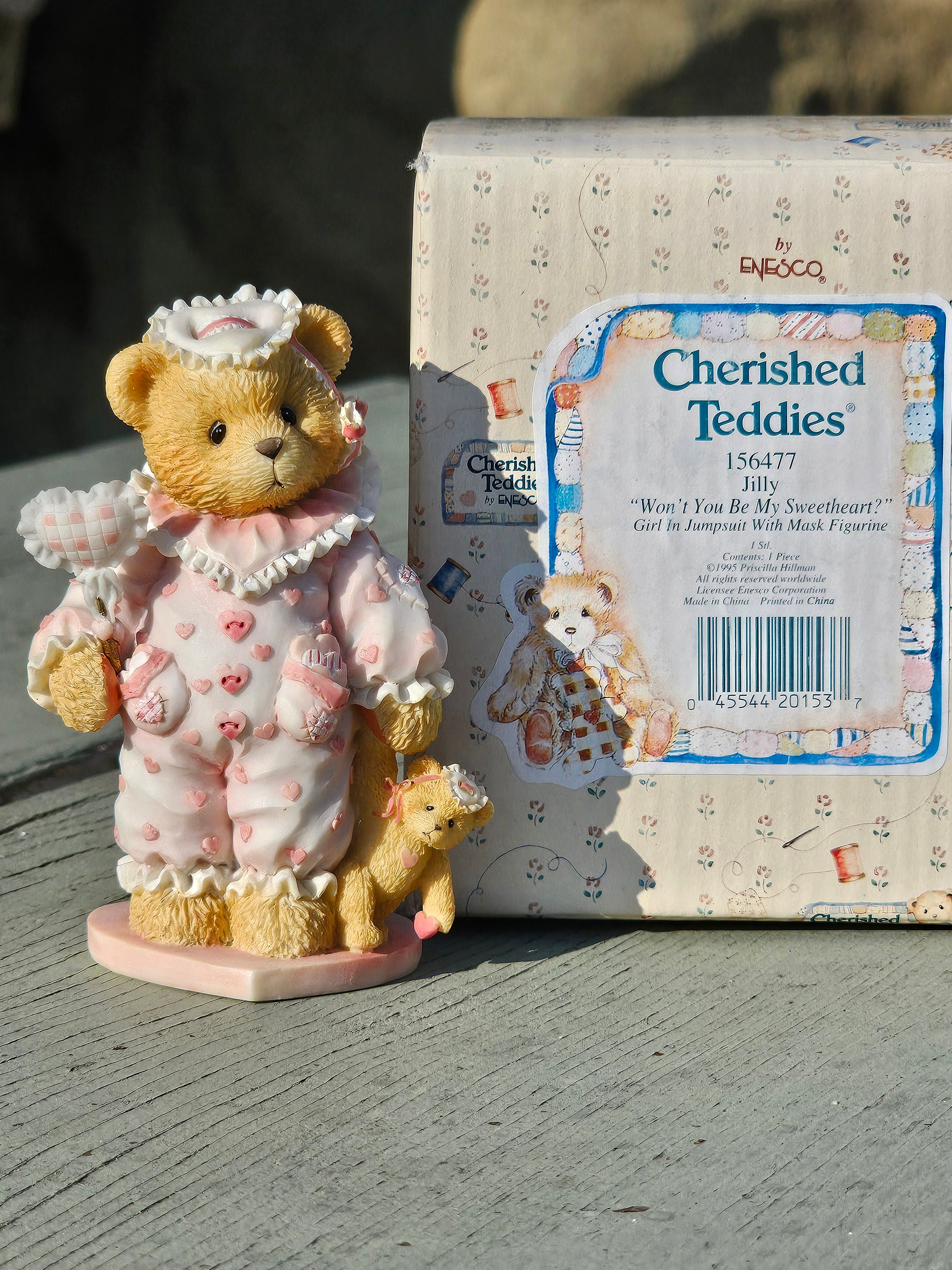 Vintage Cherished Teddies 1995 Limited Ed. Figure 