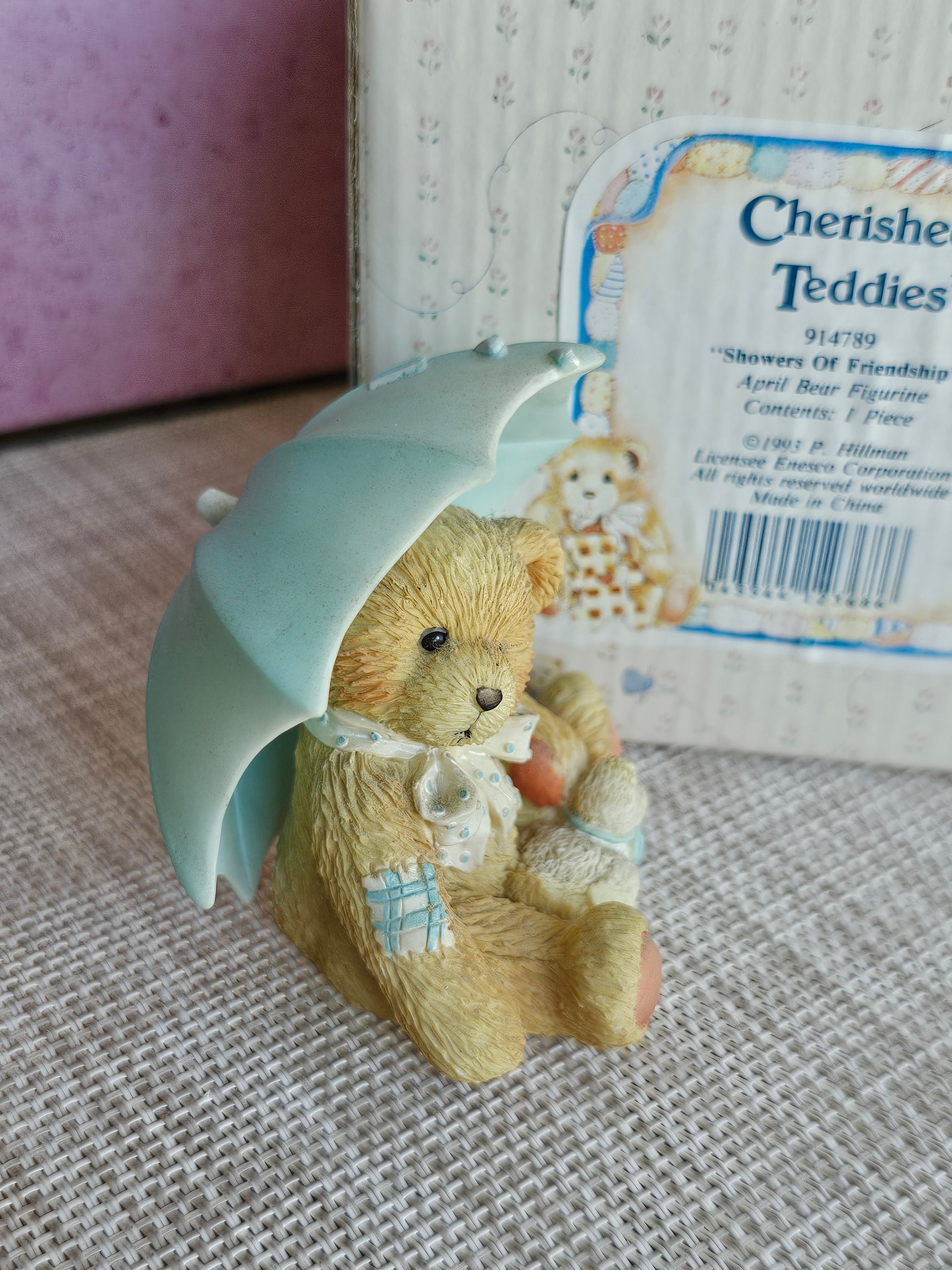 Vintage Cherished Teddies Limited Edition 1993 Figure Figurine