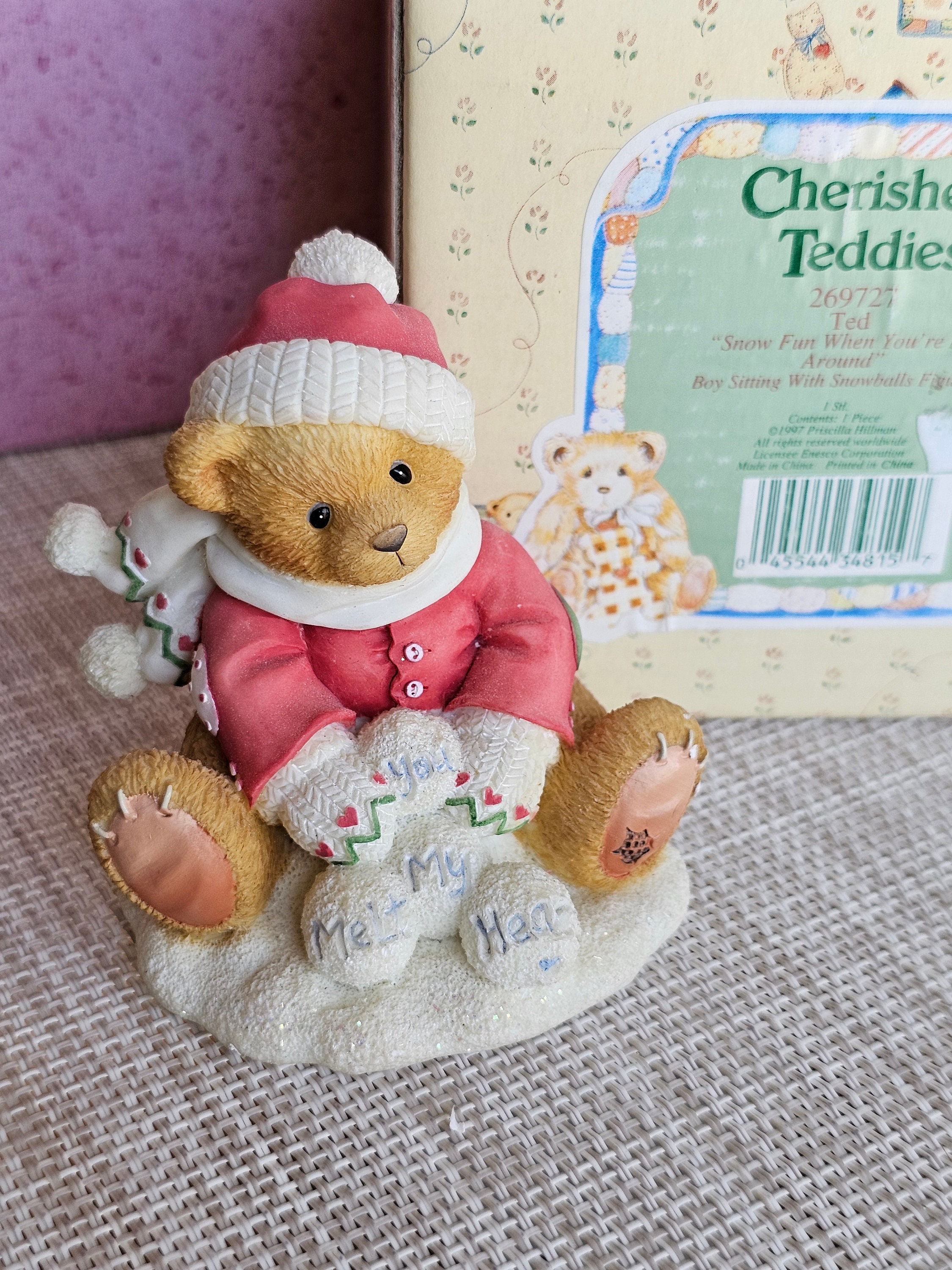 Vintage Cherished Teddies 1997 Limited Ed. Figure 
