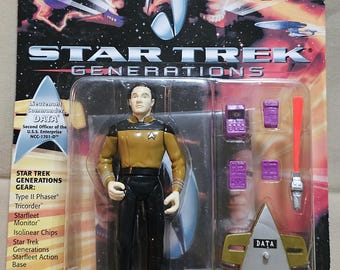 NRFB 1997 Playmates Toys 65750 Collector Commander Chakotay 9