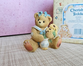 Vintage Cherished Teddies Limited Edition 1993 Figure Figurine