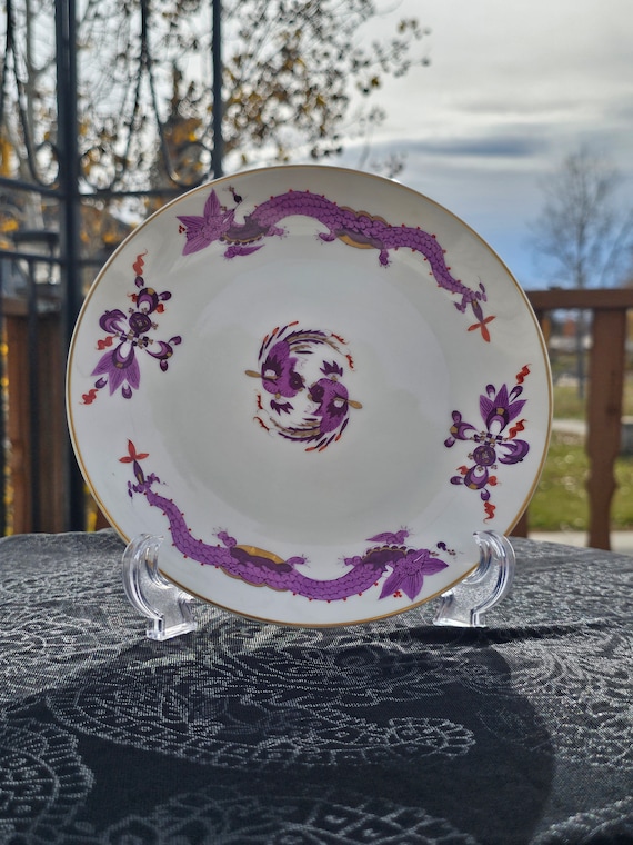 Friedrich Kaestner Saxonia Dresden Meissen FPO14 Purple Dragon