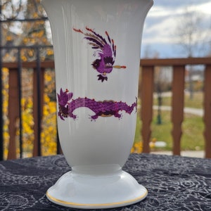 Dresden　ドレスデン　フラワーポット陶器 Dresden china vase - Etsy 日本