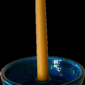 Beautiful Vintage Bitossi Candle Holder by Aldo Londi for Bitossi.