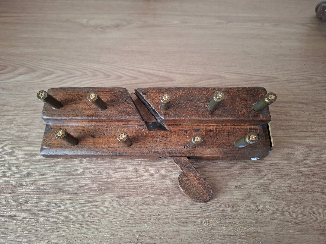 Key Rack Made From Antique Modelling Plane and Gun Shells - Etsy