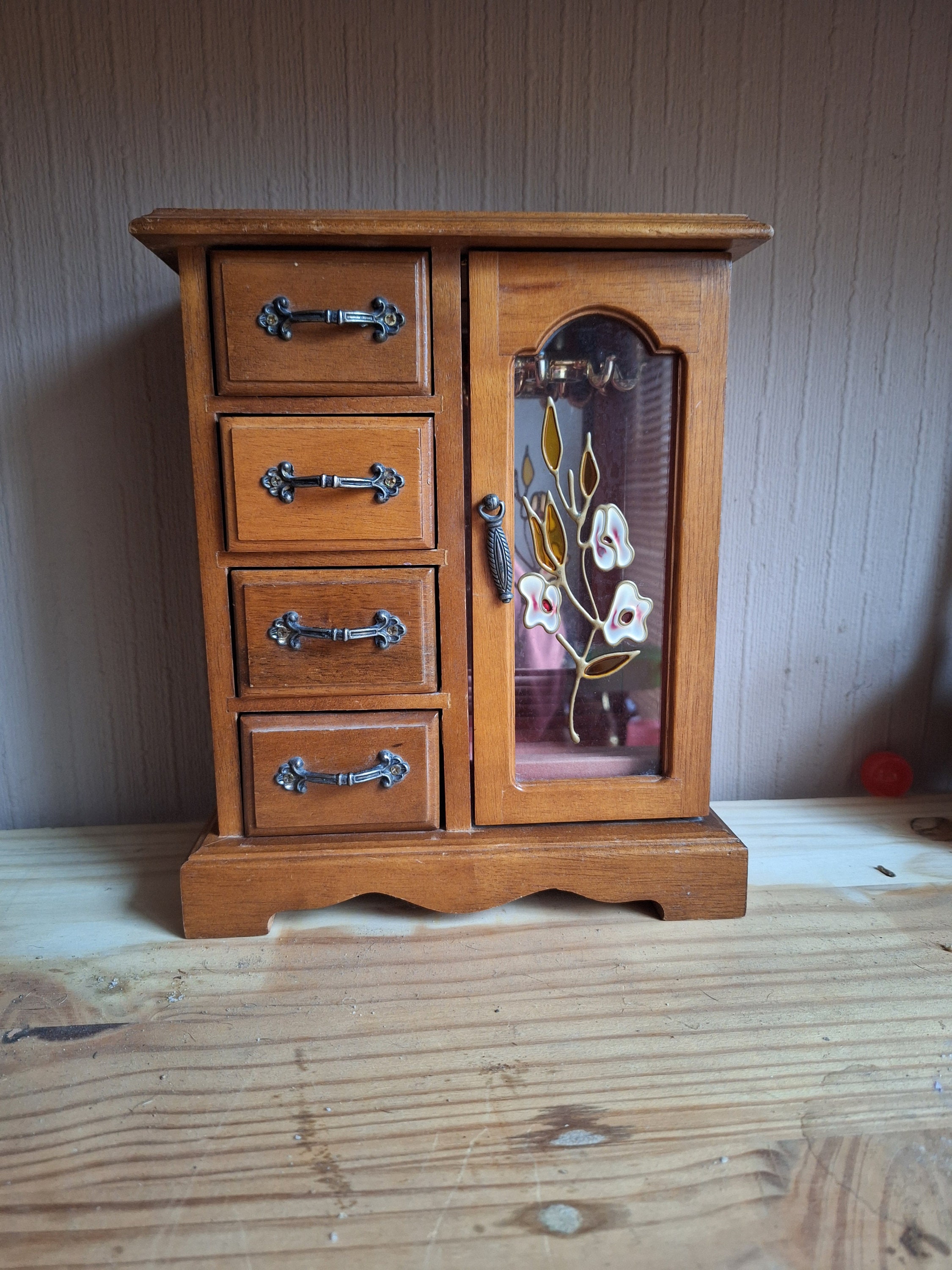 Narrow 2024 jewelry cabinet