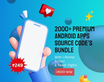 2000+ Premium Android apps Source code’s Bundle