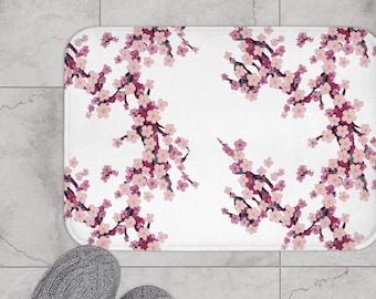 Plum Blossom Bath Mat