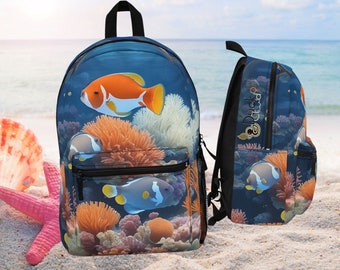 Tropical Fish Tank Backpack v1