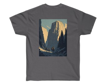 Unisex Ultra Cotton Yosemite Valley Tee
