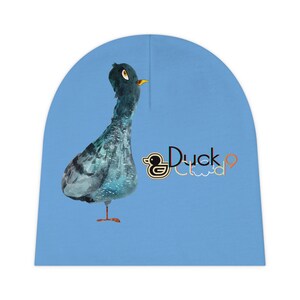 Gorro de bebé DuckCloud9 (paloma azul) imagen 5