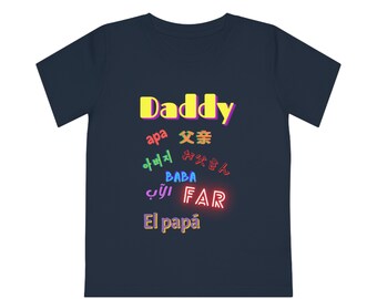 Multi-Lingua Daddy - Kids' T-Shirt