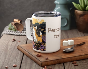 Customized Insulated Coffee Mug, 10oz