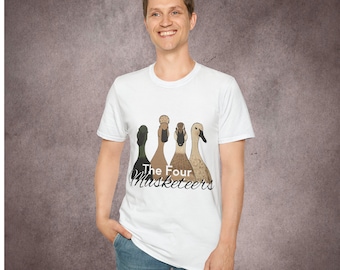 The Four Musketeers Unisex Duck T-Shirt