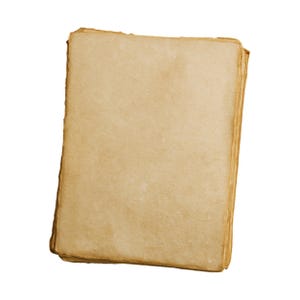 Handmade Deckle Edge Cotton Paper - A4 Rustic Journal Paper