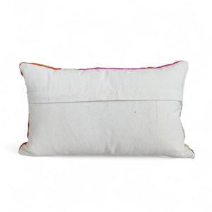 Hidden zipper rectangle cushion cover