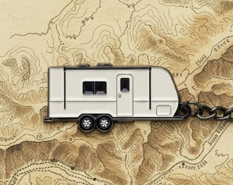 Keychain for Trailer, Jayco Jay Flight, Forest River Rockwood & RV Accessories Gift