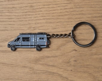 Keychain for Mercedes Sprinter - Blue Grey -  Sprinter Van Accessories