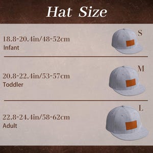 Personalized Toddler Trucker Hat, Kids Hat with Patch, Kids Snapback Hat, Baby Hat, Dad and Son Hat image 7