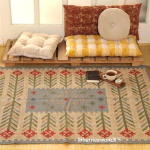 Indian Kilim rug, HandwovenWool Jute kilim Rug, Bohemain indian Jute Rug, Southwestern Nordic Kilim Rug, Rustic Jute Rug,sisal rug, handwoven jute rug, jute rug large, indian rug 8x10, jute kilim rug, wool jute kilim rug, handmade jute rug, jute rug, navajo rug, wool jute rug, doormat rug, kilim runner rug, scandinavian rug