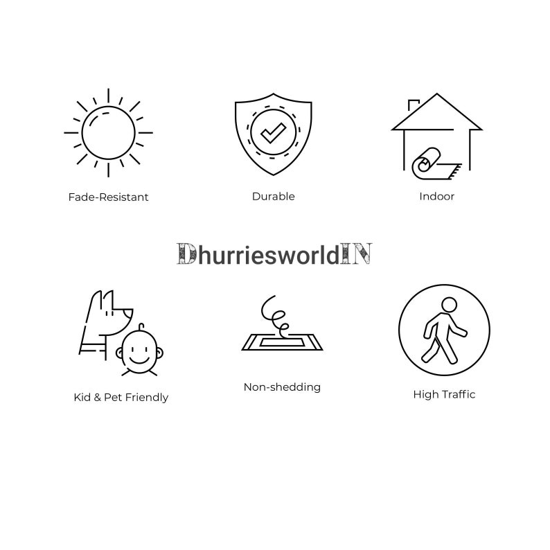 Scallop Round Rug Round Jute Rug, Bohemian Round Rug, Natural Jute Rug