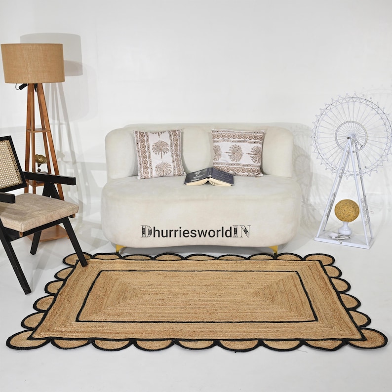 Natural Elegance Jute Rug"
 "Earthy Charm Jute Area Rug"
 "Jute Delight Natural Fiber Rug"
 "Rustic Chic Jute Floor Rug"
 "Bohemian Beauty Jute Rug"