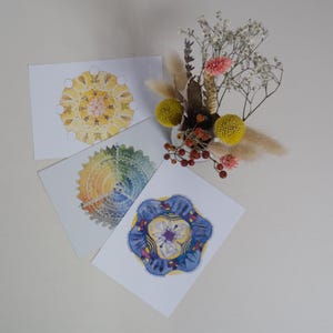 Mandala's ansichtkaarten