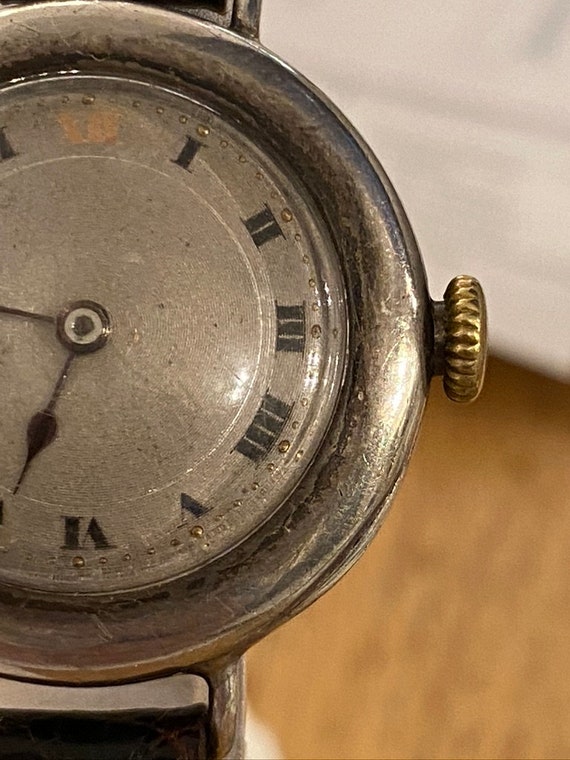 Extremely rare historical Rolex watch in silver f… - image 3