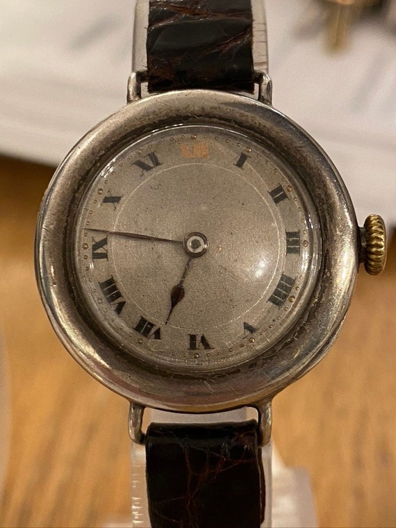 Extremely Rare Historical Rolex Watch in Silver From 1914