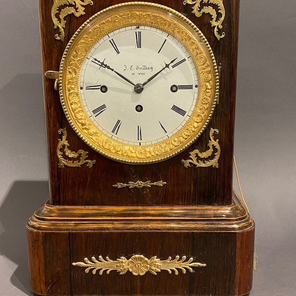 Antique Metal Clock Case Etsy