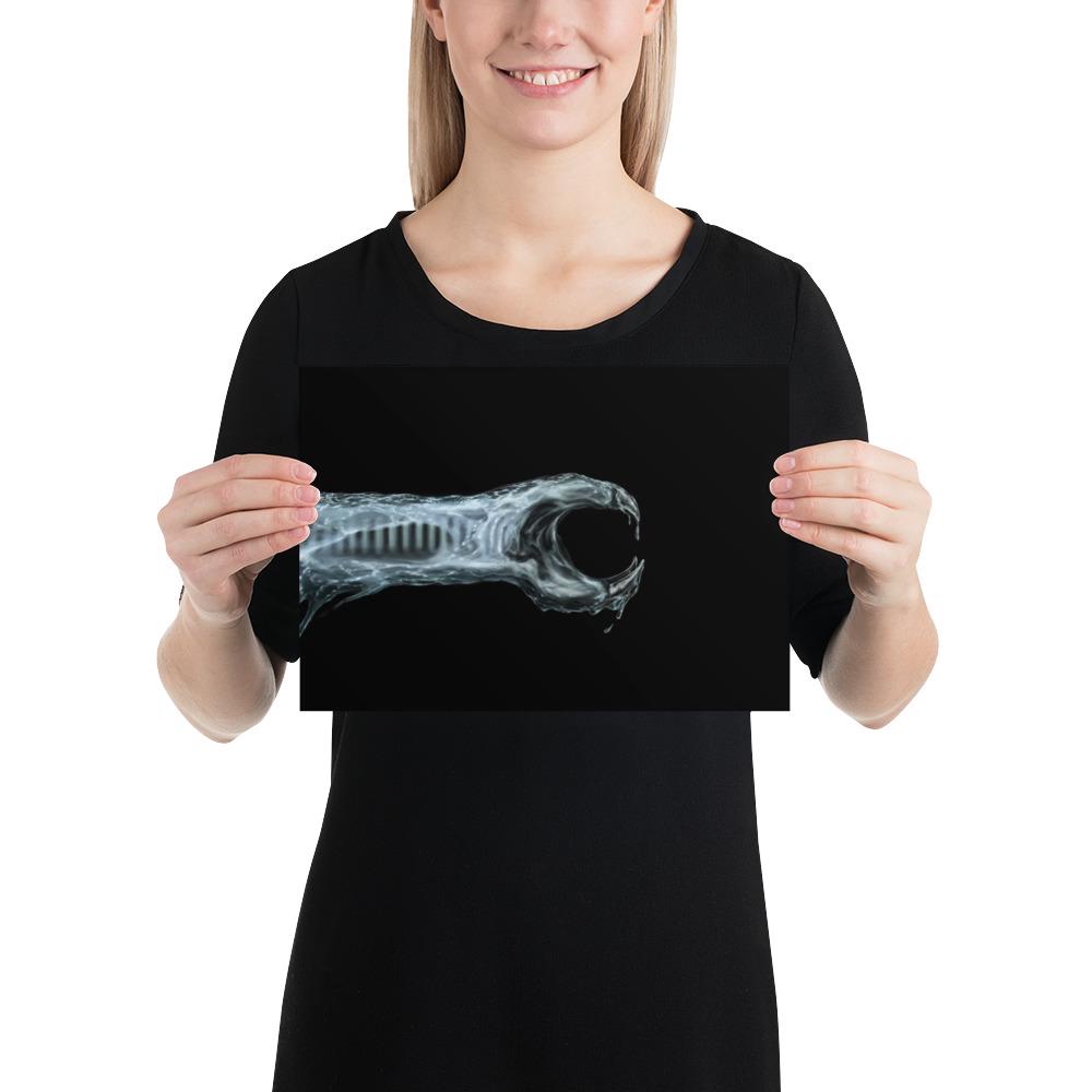 Alien Poster Xenomorph Inner Jaw Art Print - Etsy
