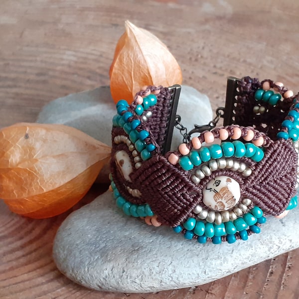 Bracelet style aztèque