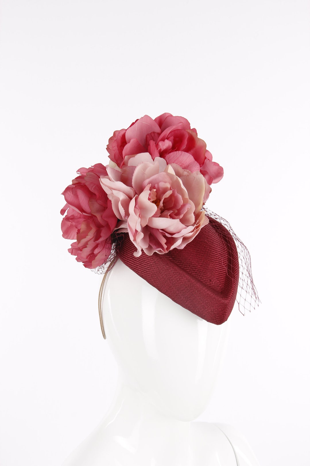 Custom Strawberry with Leaves Teardrop Hat main image 0