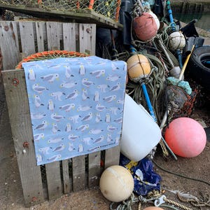 Seagull Tea Towel  - 100% Organic Cotton