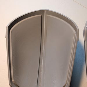 Mandalorian Shoulder Armor Kit - Star Wars 3D Printed Cosplay Prop (2 Pieces, ABS Plastic) image 7