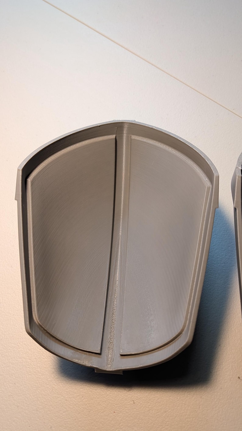Mandalorian Shoulder Armor Kit - Star Wars 3D Printed Cosplay Prop (2 Pieces, ABS Plastic) image 7